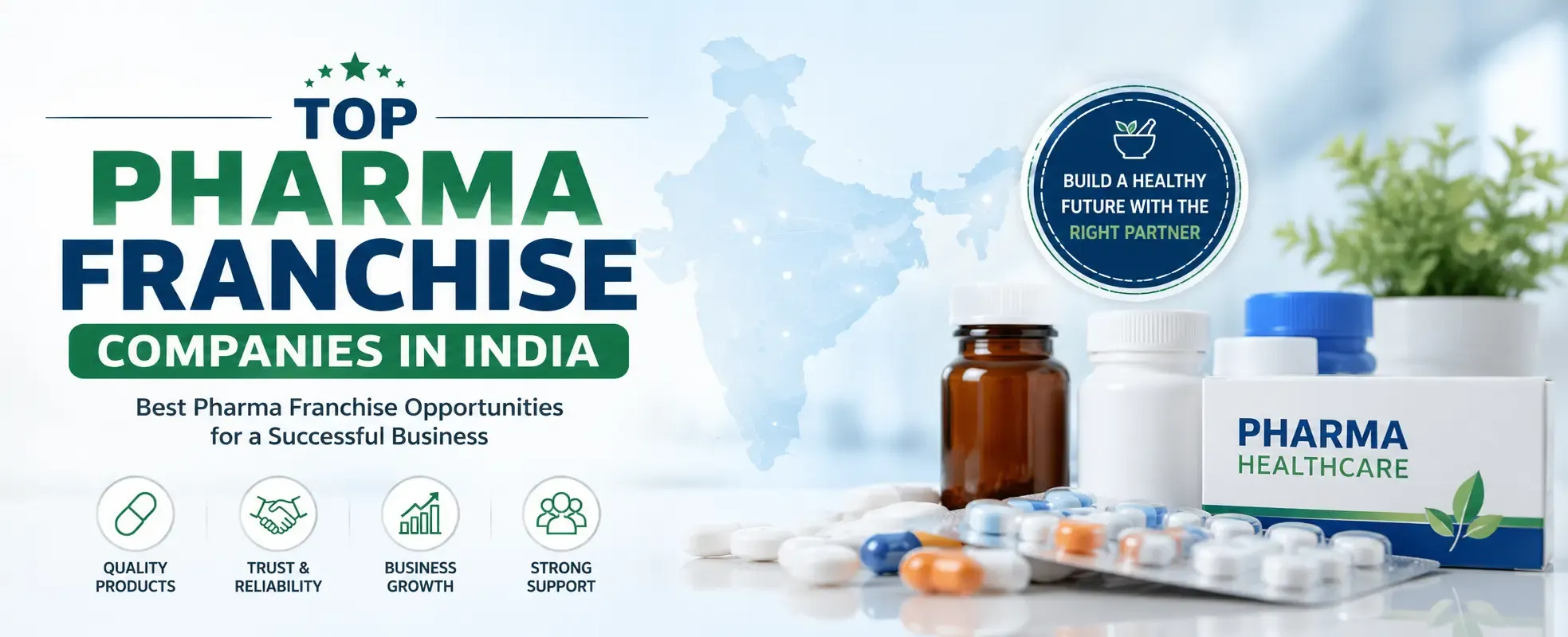 Top Pharma Franchise Companies in India